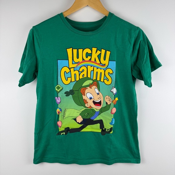 Lucky Charms Green T-Shirt ~ Small - Picture 1 of 13
